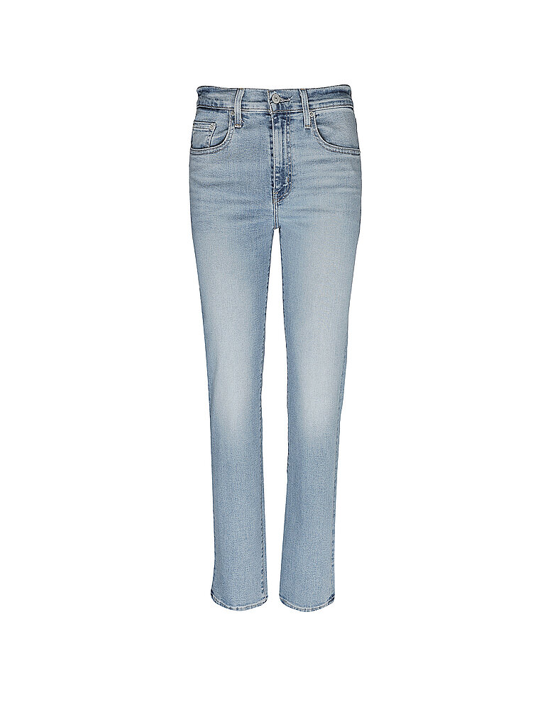 LEVI'S® Highwaist Jeans Straight Fit 724 hellblau | 27/L32 von LEVI'S®