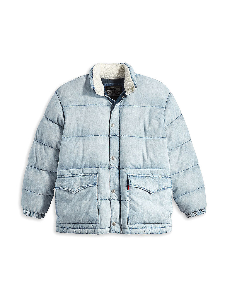 LEVI'S® Jacke WESTERN SUPER PUFFER hellblau | L von LEVI'S®