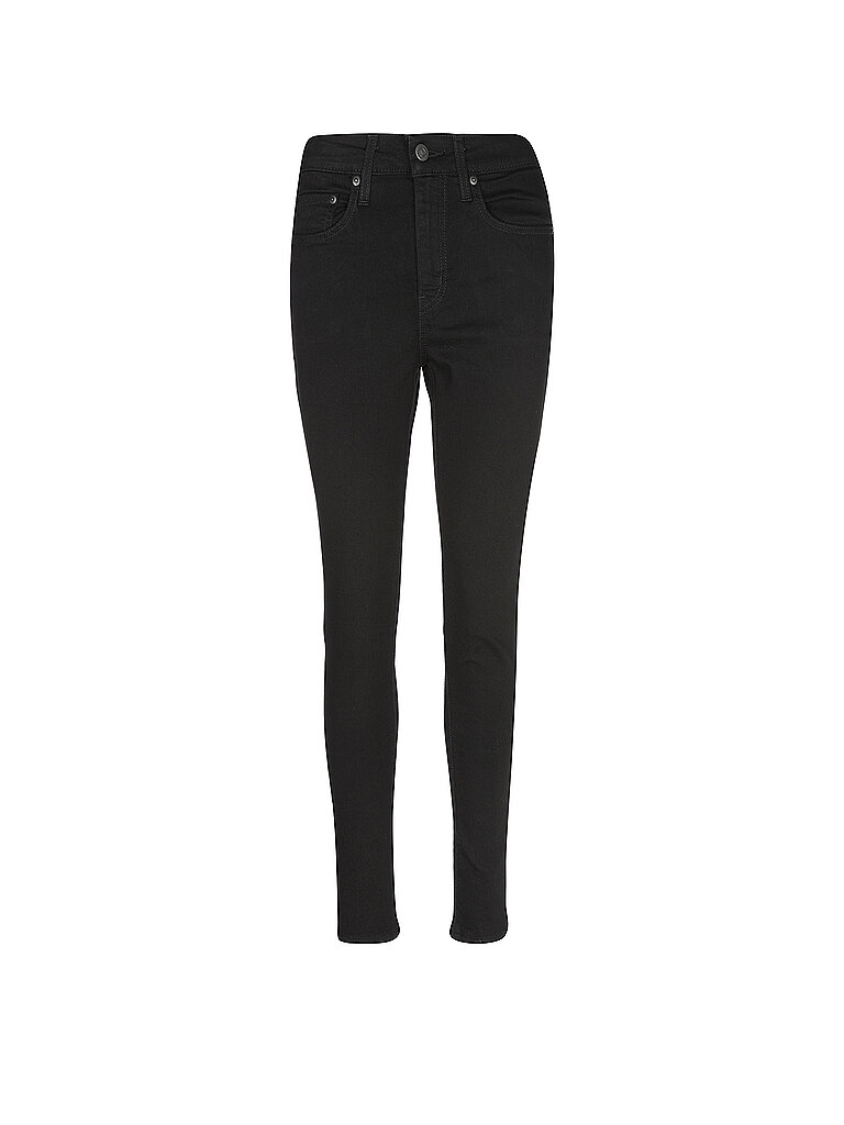 LEVI'S® Jeans Skinny Fit 721 HIGH RISE SKINNY MIDNIGHT schwarz | 24/L30 von LEVI'S®