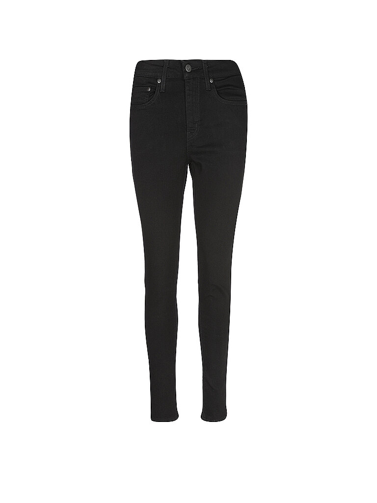 LEVI'S® Jeans Skinny Fit 721 HIGH RISE SKINNY MIDNIGHT schwarz | 24/L32 von LEVI'S®