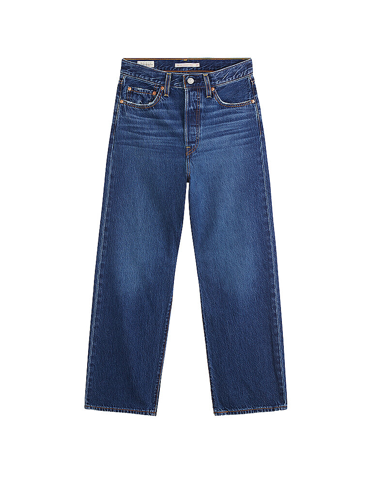 LEVI'S® Jeans Straight Fit 7/8 Ribcage blau | 25/L27 von LEVI'S®