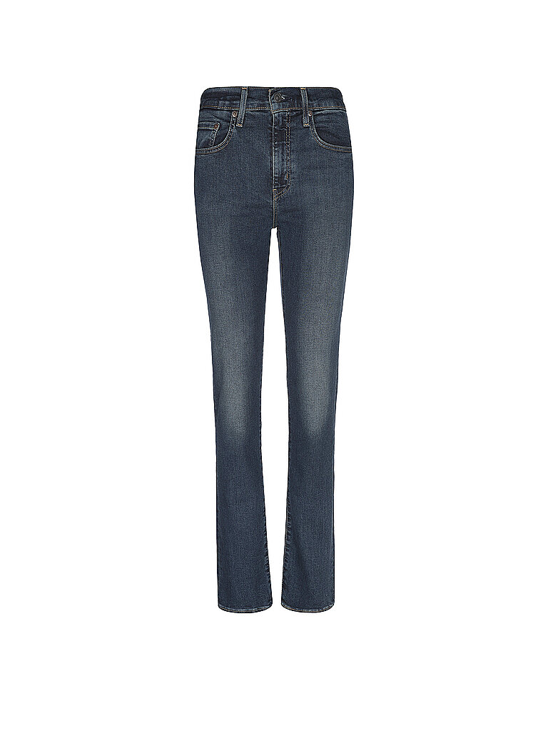 LEVI'S® Jeans Straight Fit HIGH RISE 724 dunkelblau | 25/L32 von LEVI'S®