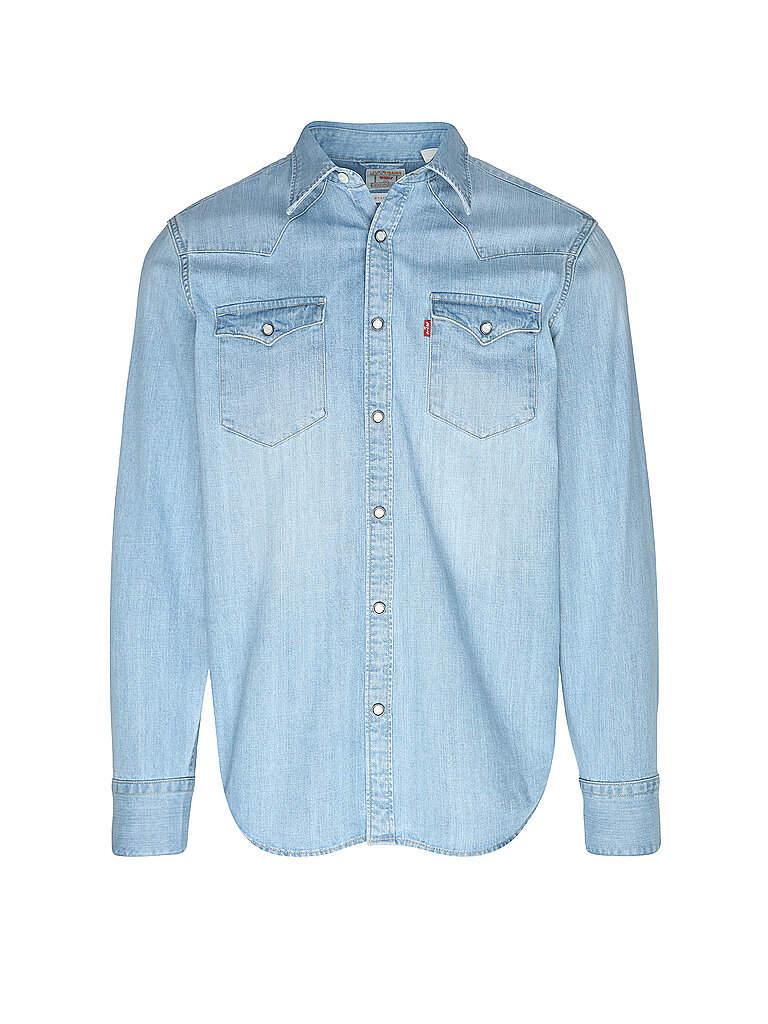 LEVI'S® Jeanshemd BARSTOW WESTERN  hellblau | L von LEVI'S®