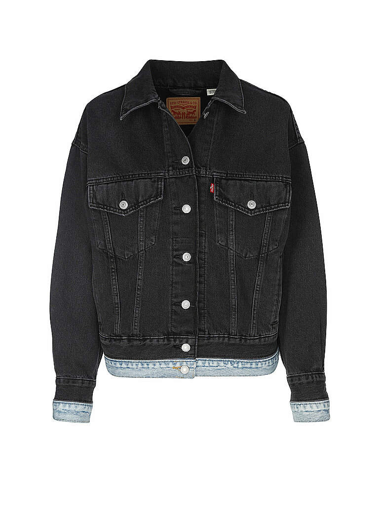 LEVI'S® Jeansjacke  schwarz | XS von LEVI'S®