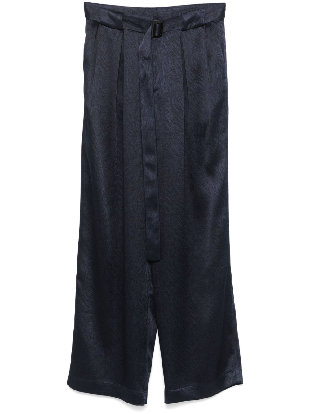 LGN LOUIS GABRIEL NOUCHI box-pleated jacquard trousers - Blue von LGN LOUIS GABRIEL NOUCHI