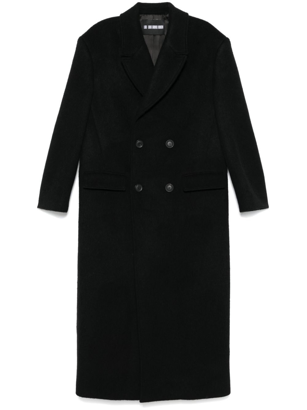 LGN LOUIS GABRIEL NOUCHI doube-breasted dropped shoulders coat - Black von LGN LOUIS GABRIEL NOUCHI