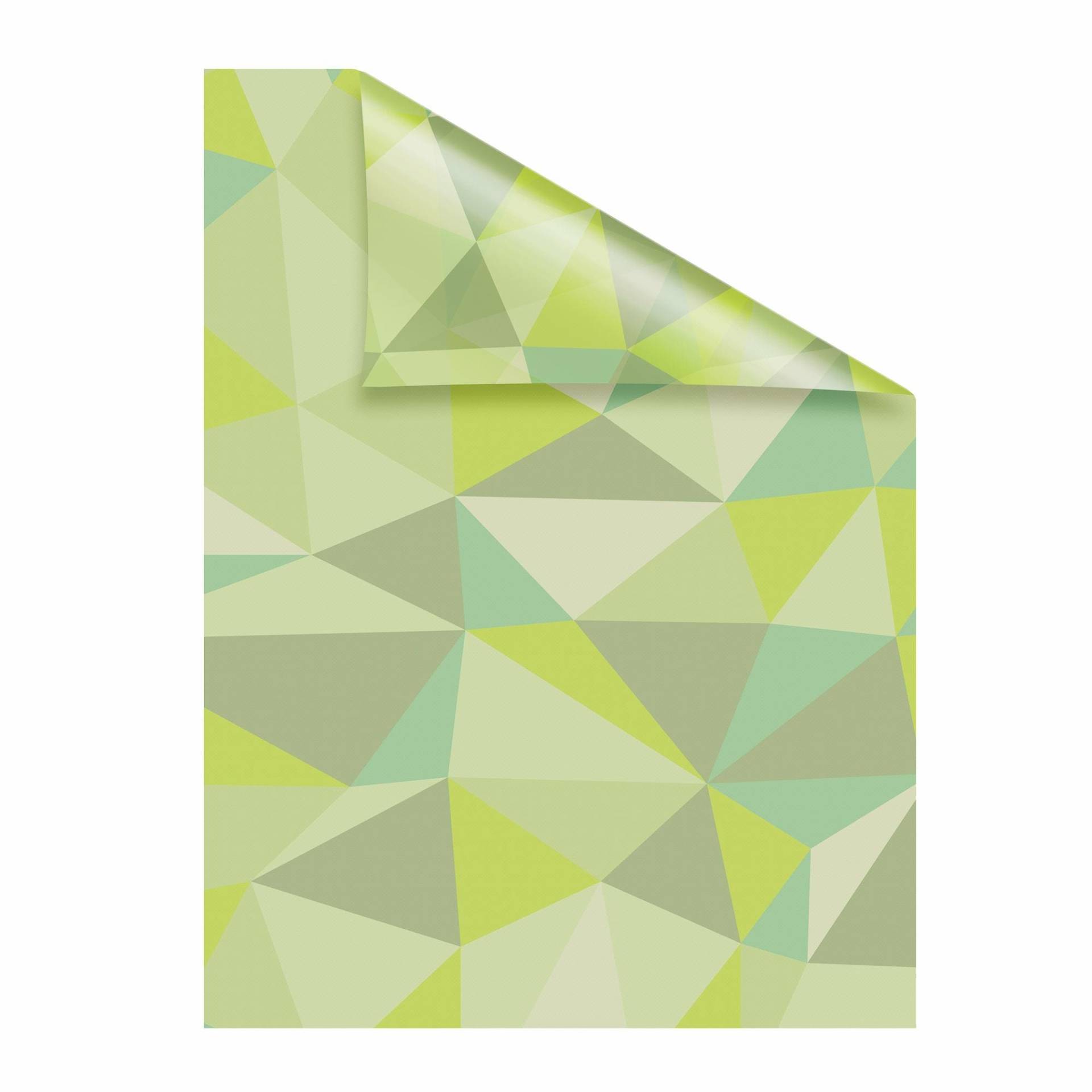 LICHTBLICK ORIGINAL Fensterfolie »Pattern Dreiecke«, 1 St., blickdicht, strukturiertKlebepunkte von LICHTBLICK ORIGINAL