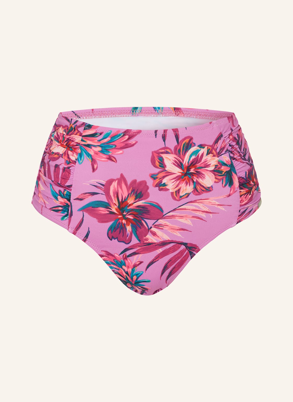 Lidea High-Waist-Bikini-Hose Tropic Radiance pink von LIDEA