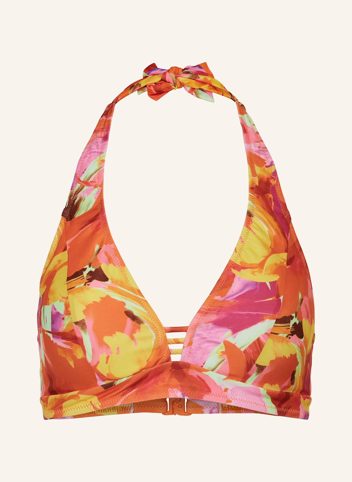 Lidea Neckholder-Bikini-Top Neon Nostalgia orange von LIDEA