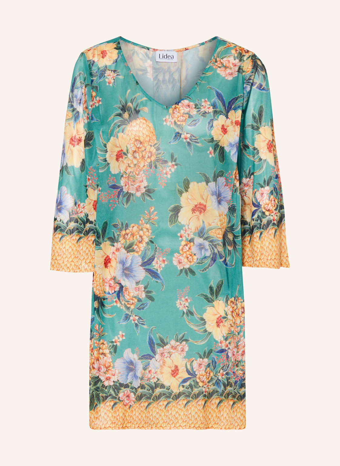 Lidea Strandkleid Pineapple Sea blau Lidea Strandkleid Pineapple Sea blau von LIDEA