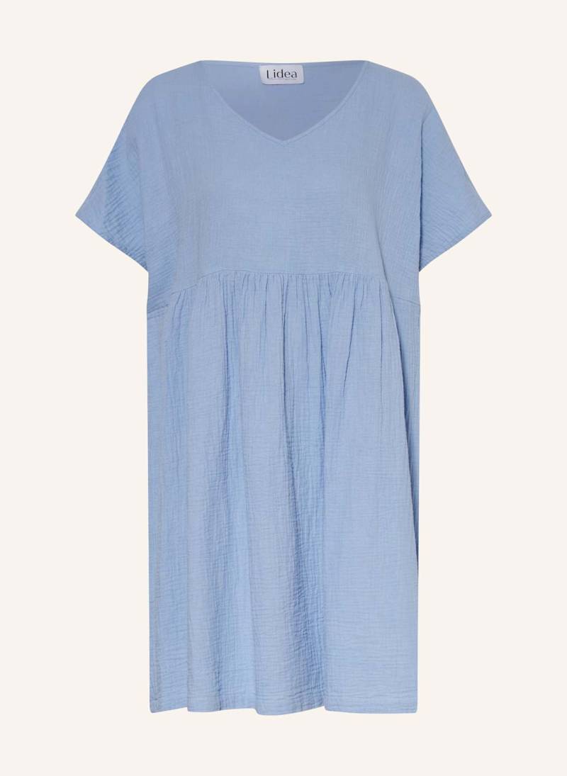 Lidea Strandkleid Sports Club Aus Musselin blau von LIDEA