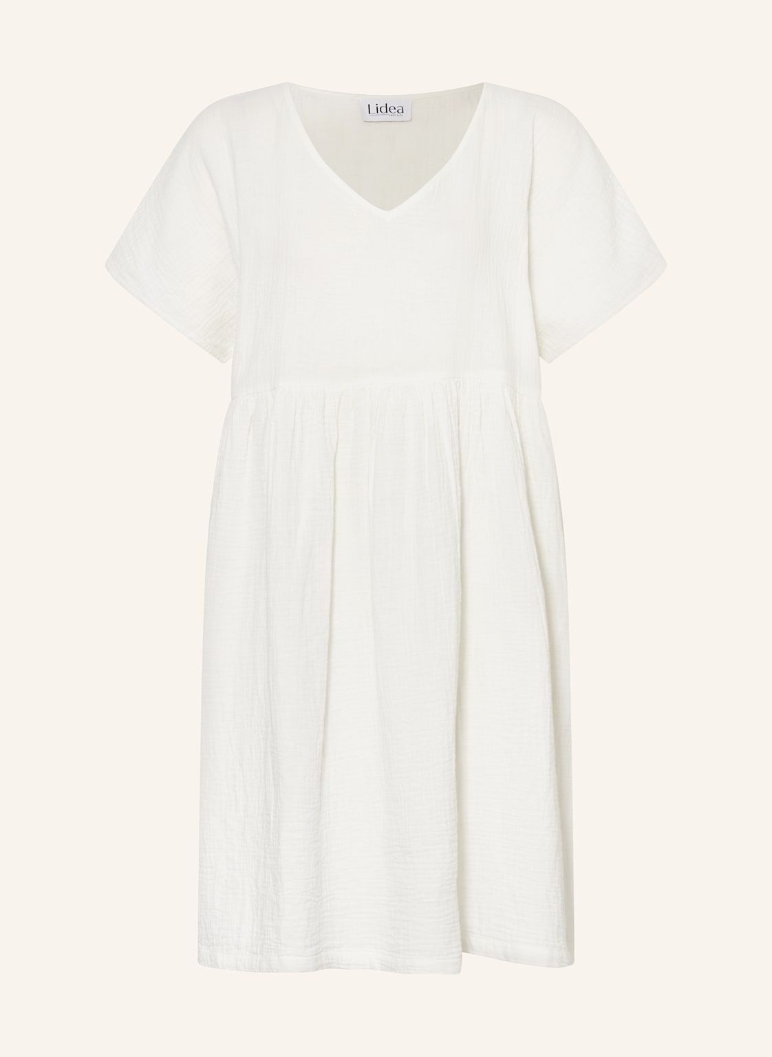 Lidea Strandkleid Sports Club Aus Musselin weiss Lidea Strandkleid Sports Club Aus Musselin weiss von LIDEA
