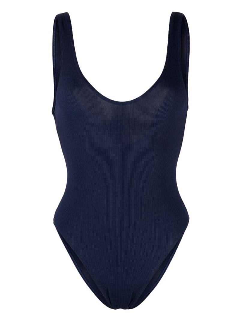 LIDO Sette Rib scoop-neck swimsuit - Blue von LIDO