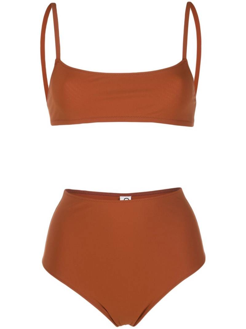 LIDO high-waisted bikini - Brown von LIDO