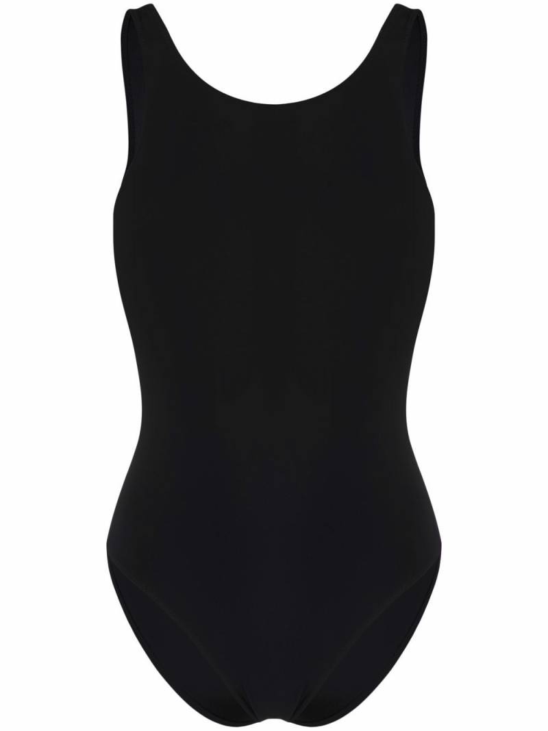 LIDO sleeveless tank swimsuit - Black von LIDO