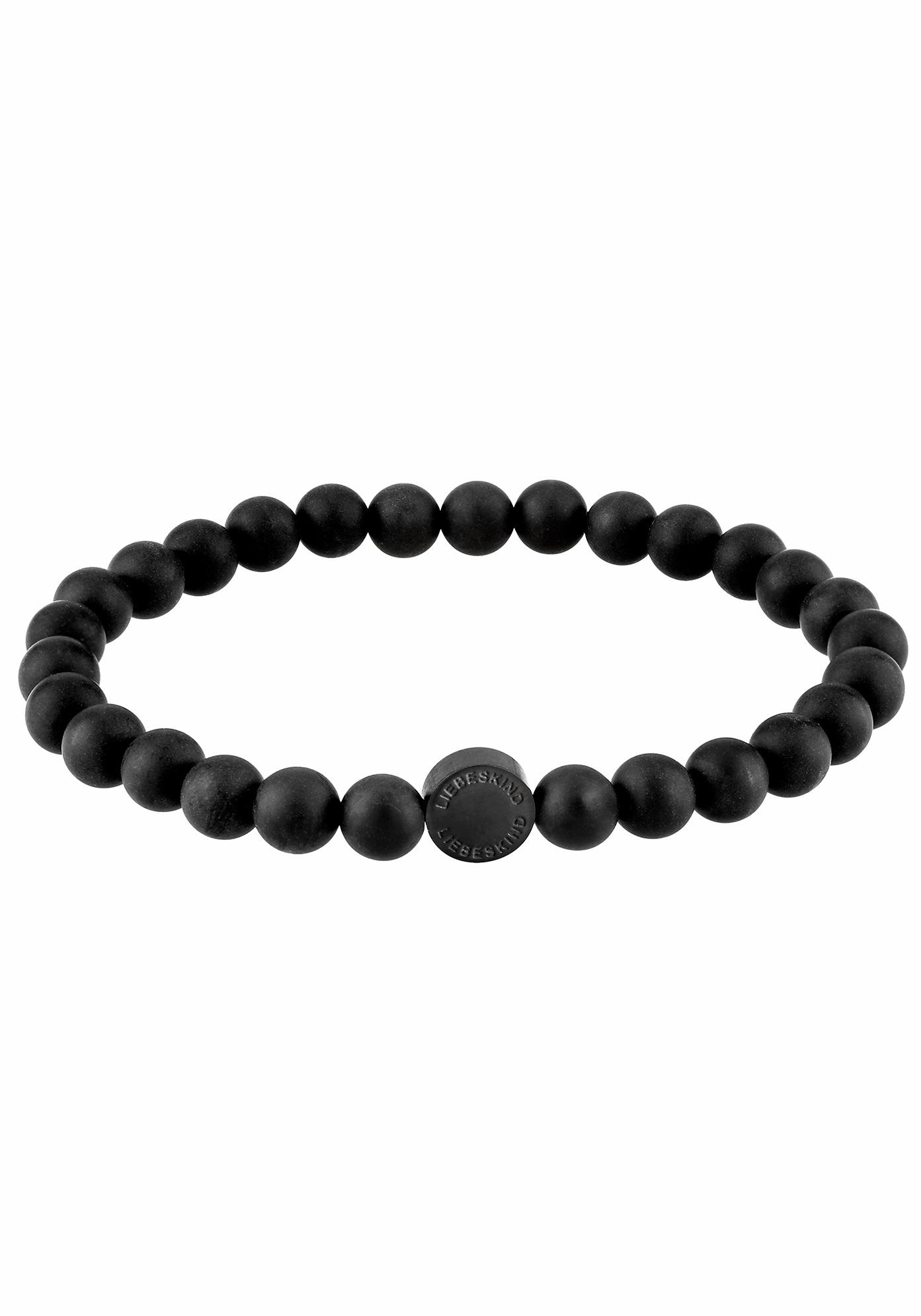 Liebeskind Berlin Armband »LJ-0066-B-17«, mit Onyx von Liebeskind Berlin