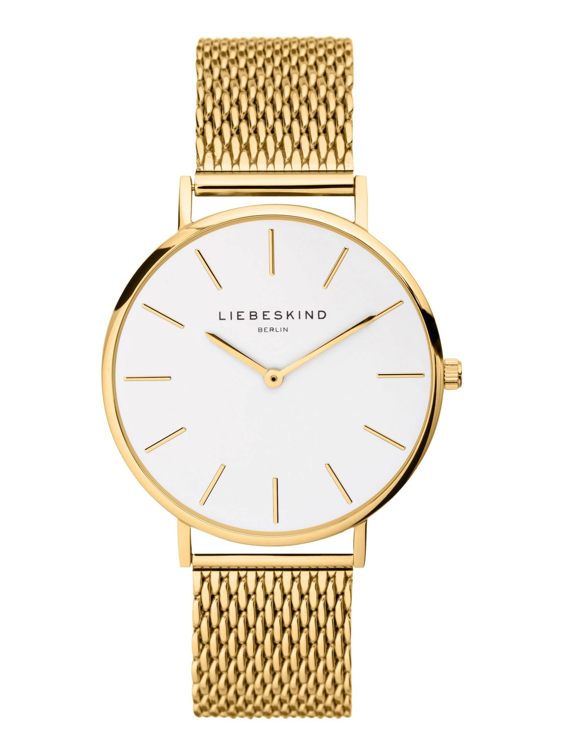 Fancy Armbanduhr Damen Gold 38mm von LIEBESKIND