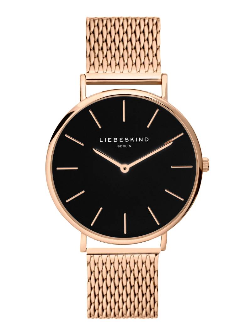 Fancy Armbanduhr Damen Roségold 38mm von LIEBESKIND