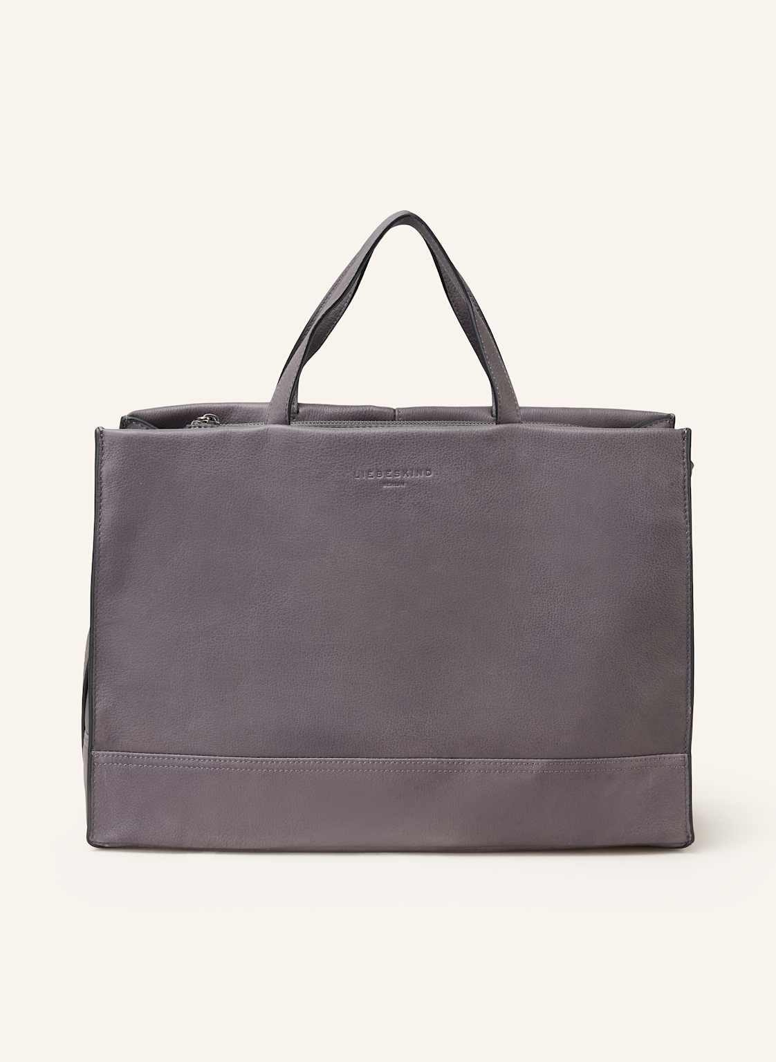 Liebeskind Handtasche Lou Satchel Large grau Liebeskind Handtasche Lou Satchel Large grau von LIEBESKIND