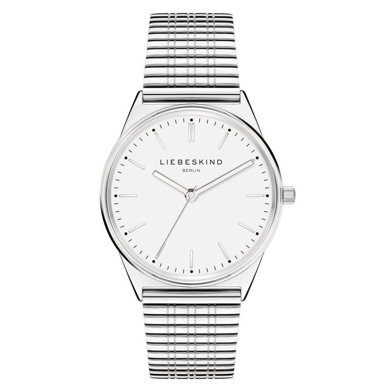 Retro Ii Armbanduhr Damen Silber 34mm von LIEBESKIND