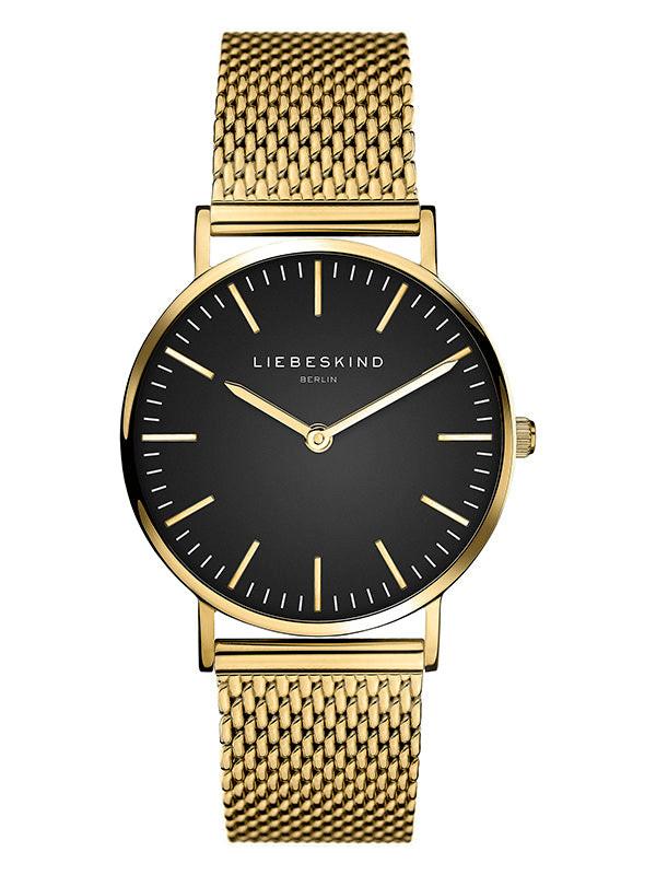 Scandinavian Armbanduhr Damen Gold 34mm von LIEBESKIND