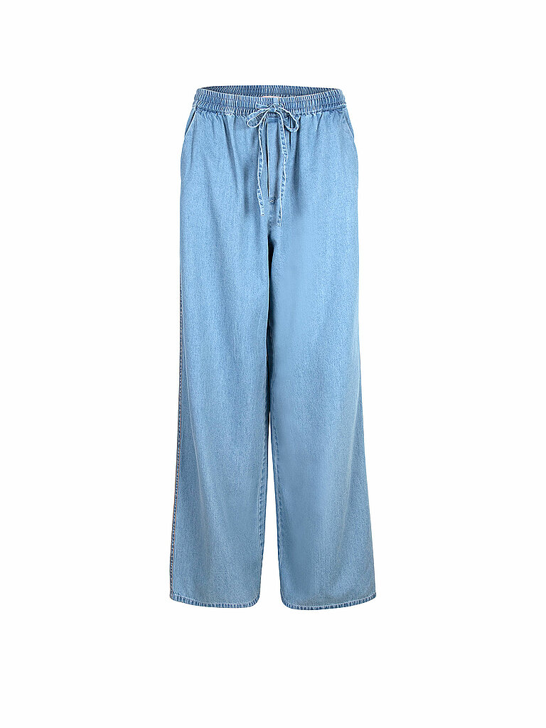 LIEBLINGSSTÜCK Hose Wide Leg  LS-050 blau | 38 von LIEBLINGSSTÜCK