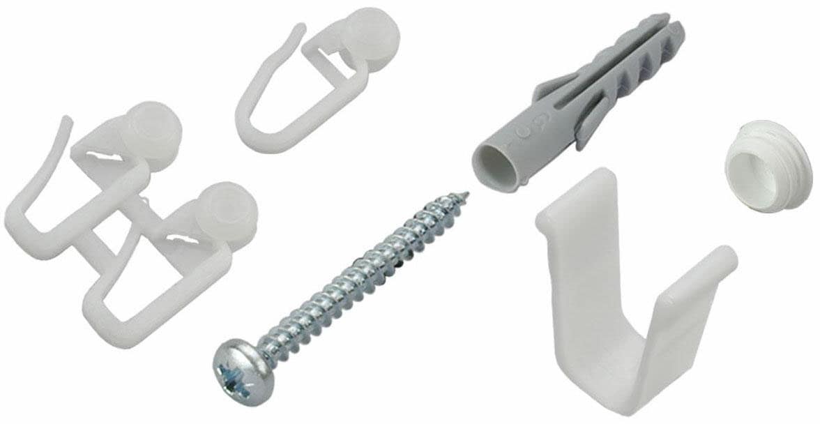 Liedeco Sichtschutzbefestigungen Zubehör-Set »für 2-3-läufige Gardinenschienen« Liedeco Sichtschutzbefestigungen Zubehör-Set »für 2-3-läufige Gardinenschienen« von LIEDECO