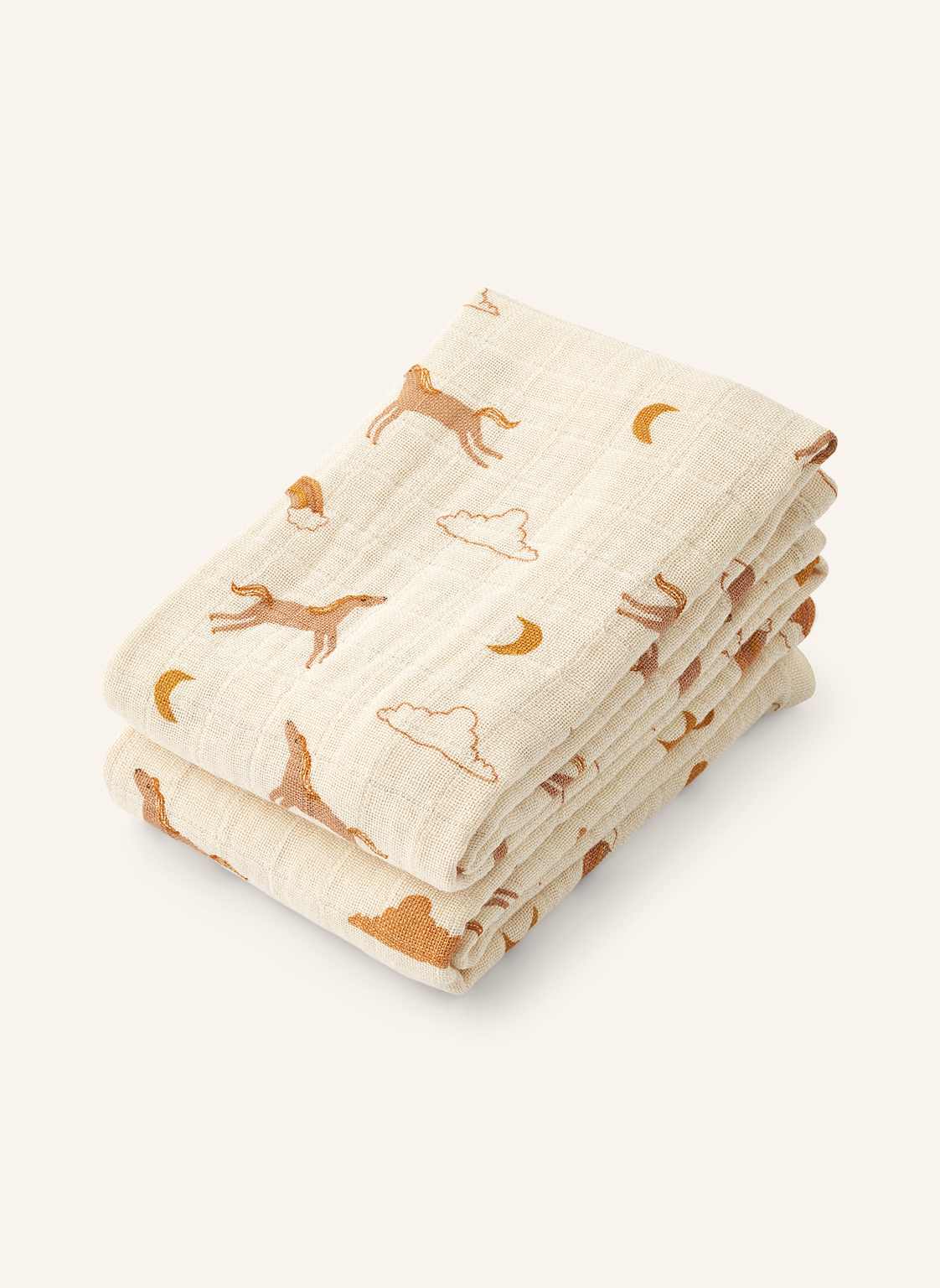 Liewood 2er-Set Musselintücher Lewis beige Liewood 2er-Set Musselintücher Lewis beige von LIEWOOD