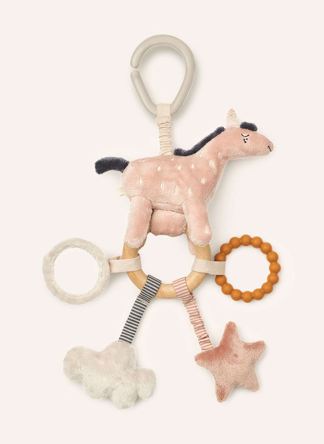 Liewood Baby-Spielzeug Angie Unicorn orange von LIEWOOD