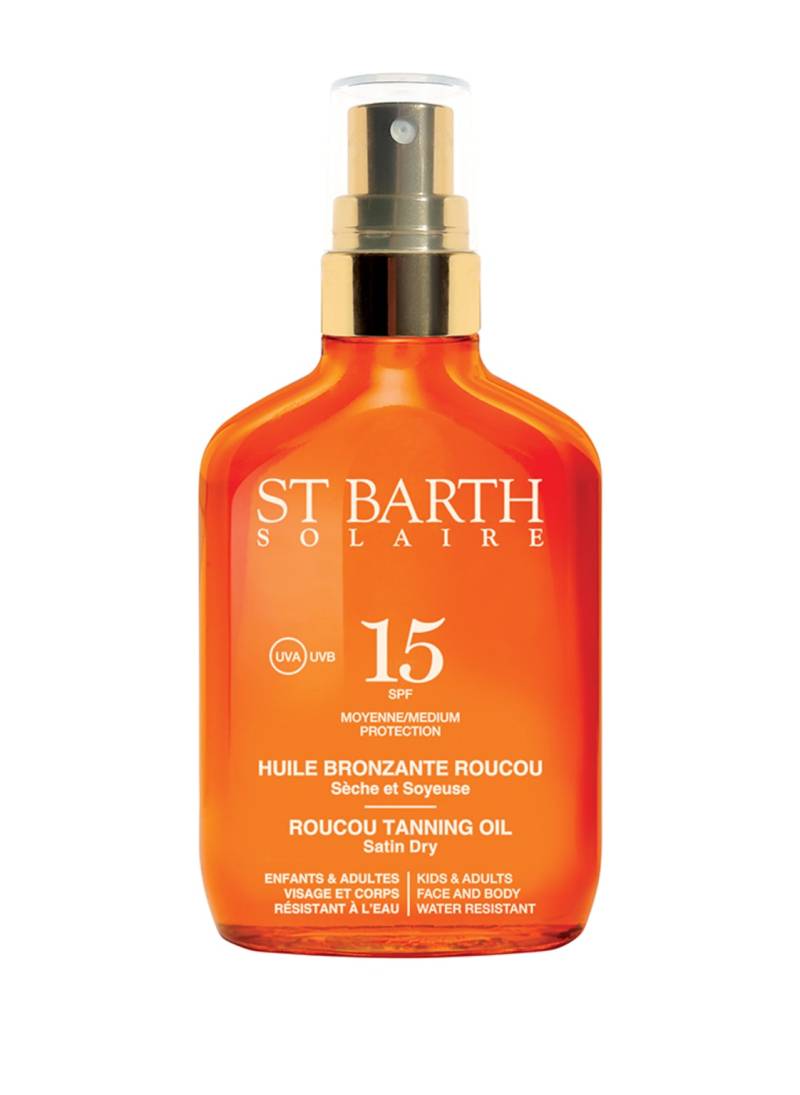 Ligne St Barth Solaire Roucou Tanning Oil SPF 15 100 ml von LIGNE ST BARTH