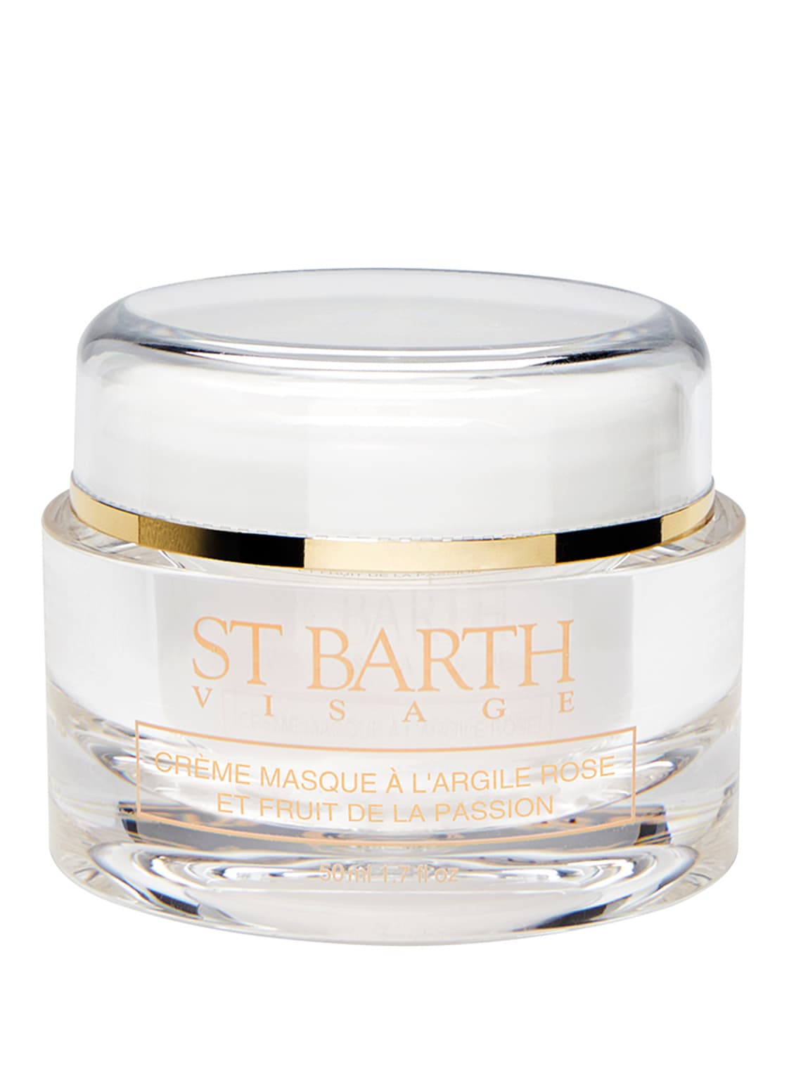 Ligne St Barth Visage Clearing Cream Mask with Pink Clay & Passion Fruit 50 g von LIGNE ST BARTH