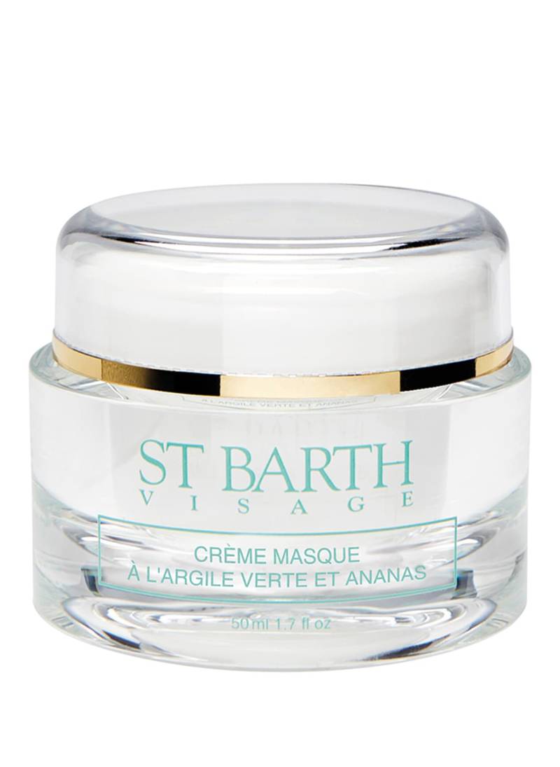 Ligne St Barth Visage Purifying Cream Mask with Green Clay & Pineapple 50 g von LIGNE ST BARTH