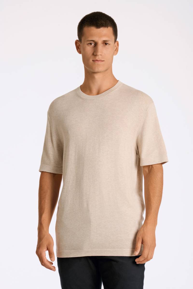 LINDBERGH Strickpullover, Halbarm, feiner Viskosemix von LINDBERGH