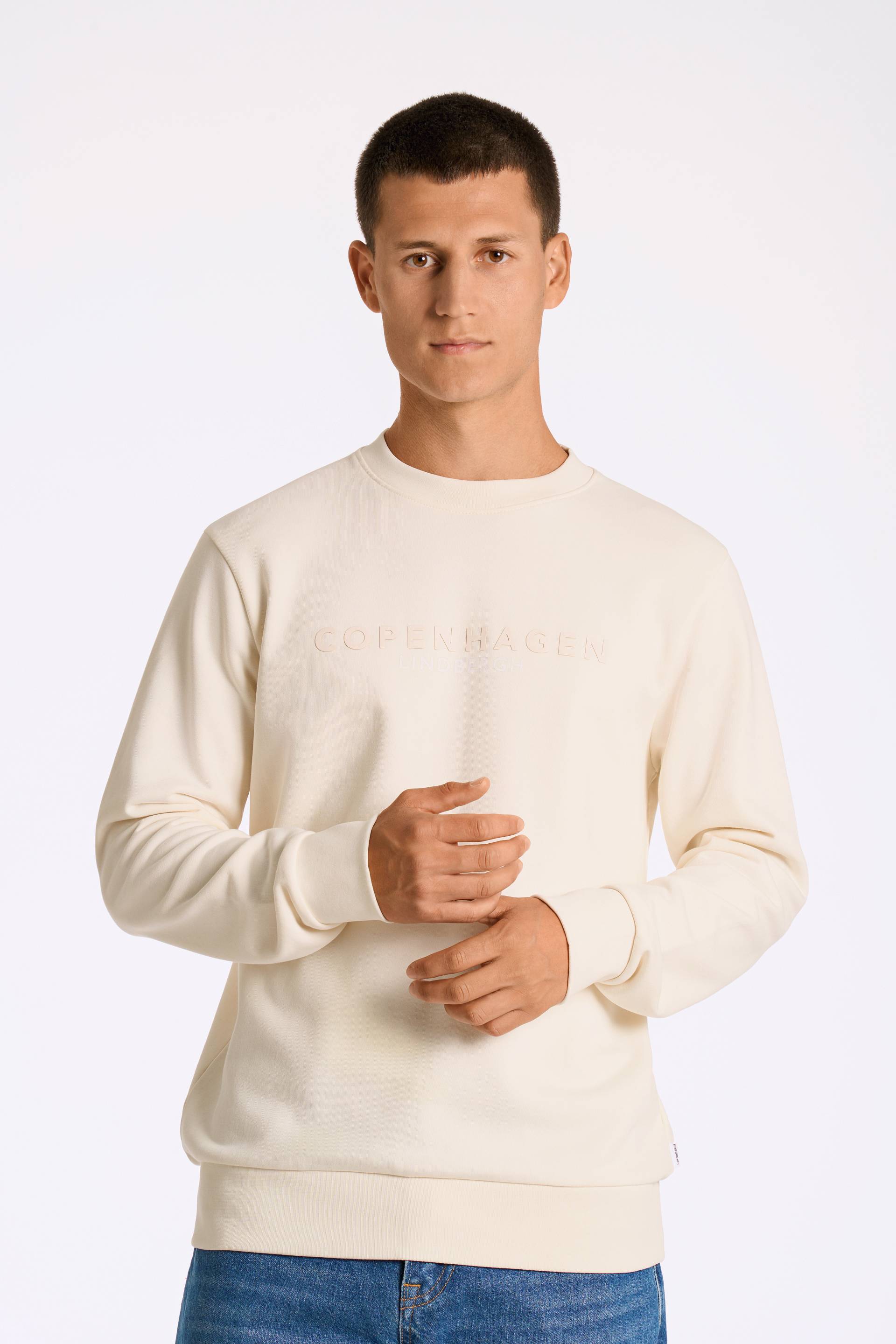 LINDBERGH Sweatshirt, mit Logoschriftzug von LINDBERGH