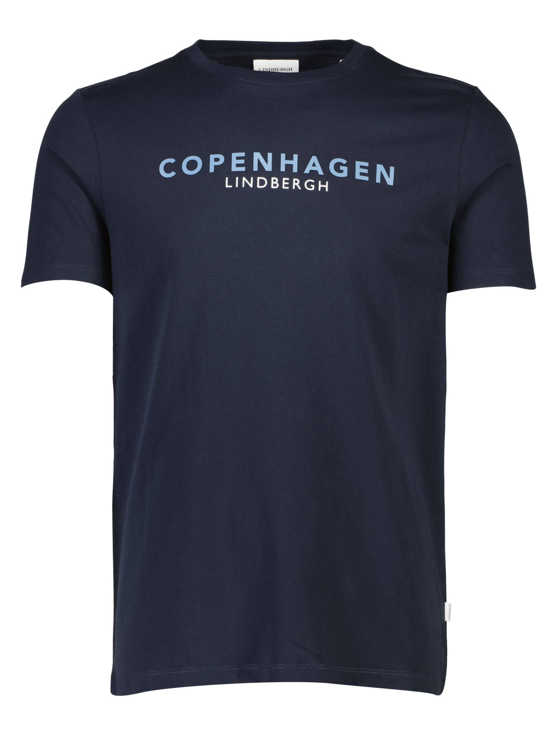 LINDBERGH T-Shirt, mit Logo und Rundhalsausschnitt von LINDBERGH