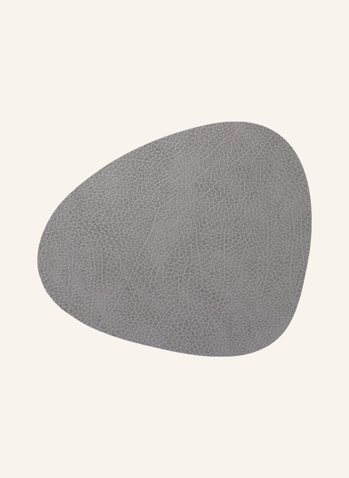 Linddna Tischset Curve L Aus Leder grau Linddna Tischset Curve L Aus Leder grau von LINDDNA