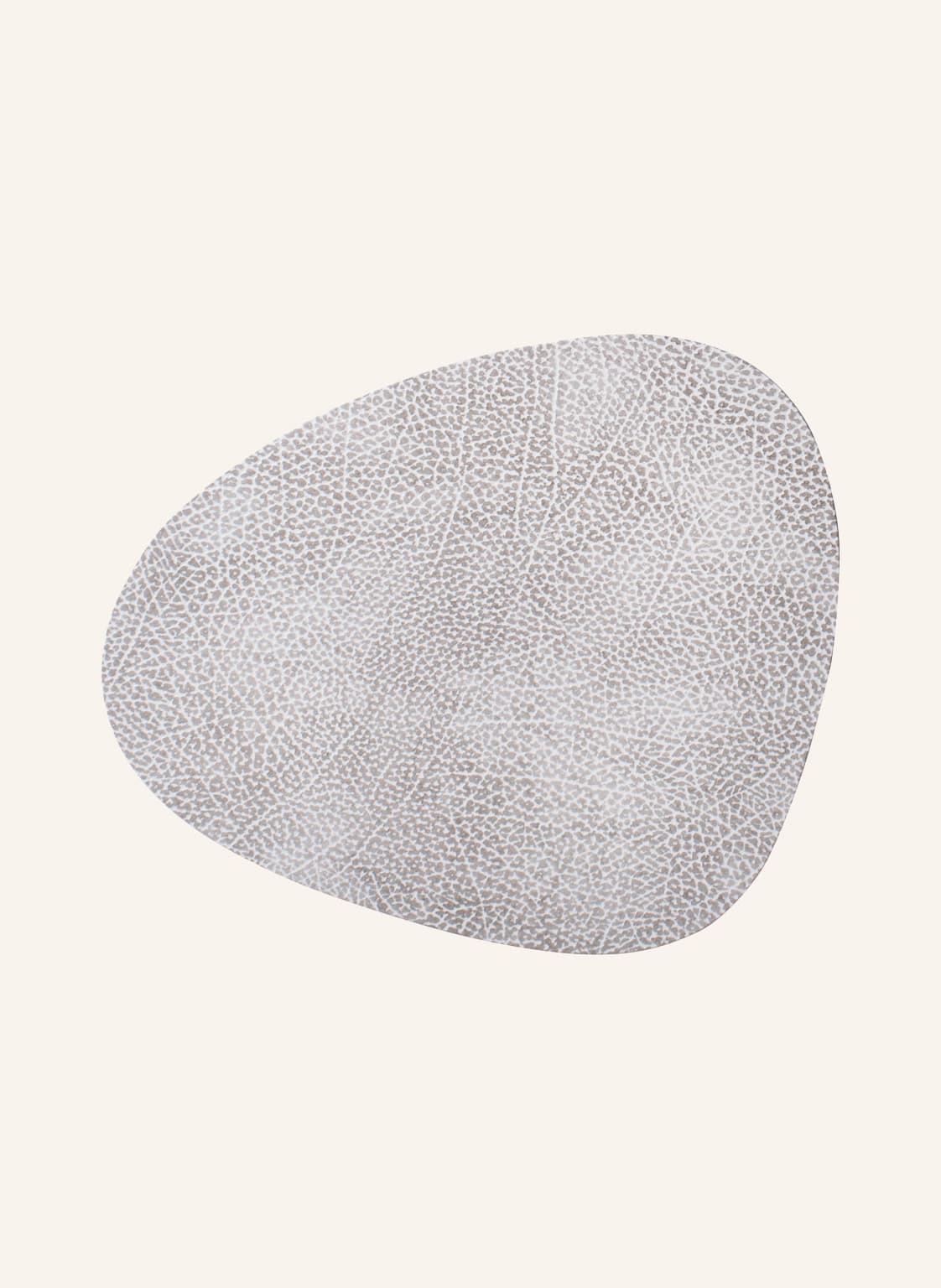 Linddna Tischset Curve L Aus Leder grau Linddna Tischset Curve L Aus Leder grau von LINDDNA