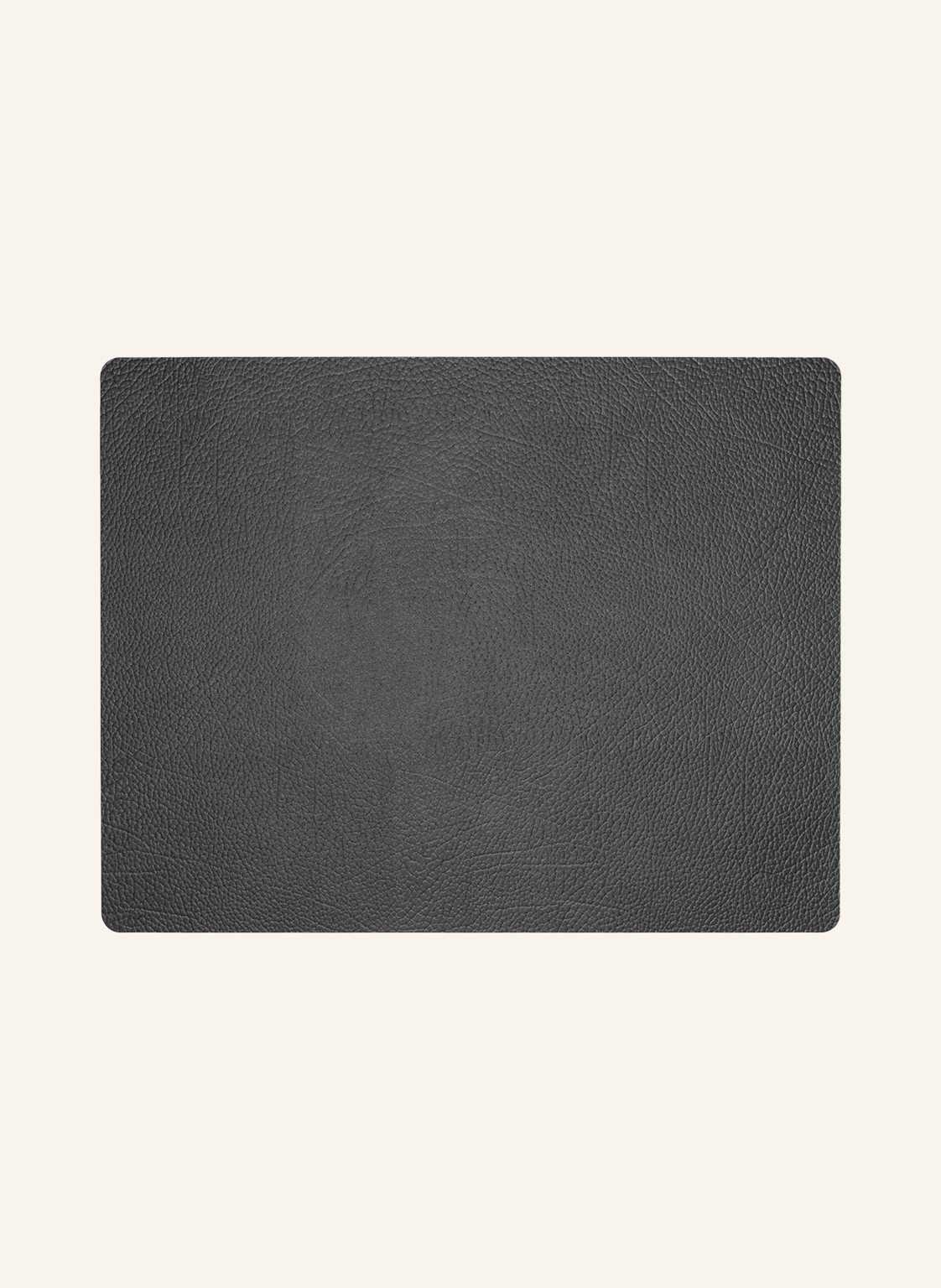 Linddna Tischset Square L Aus Leder schwarz Linddna Tischset Square L Aus Leder schwarz von LINDDNA