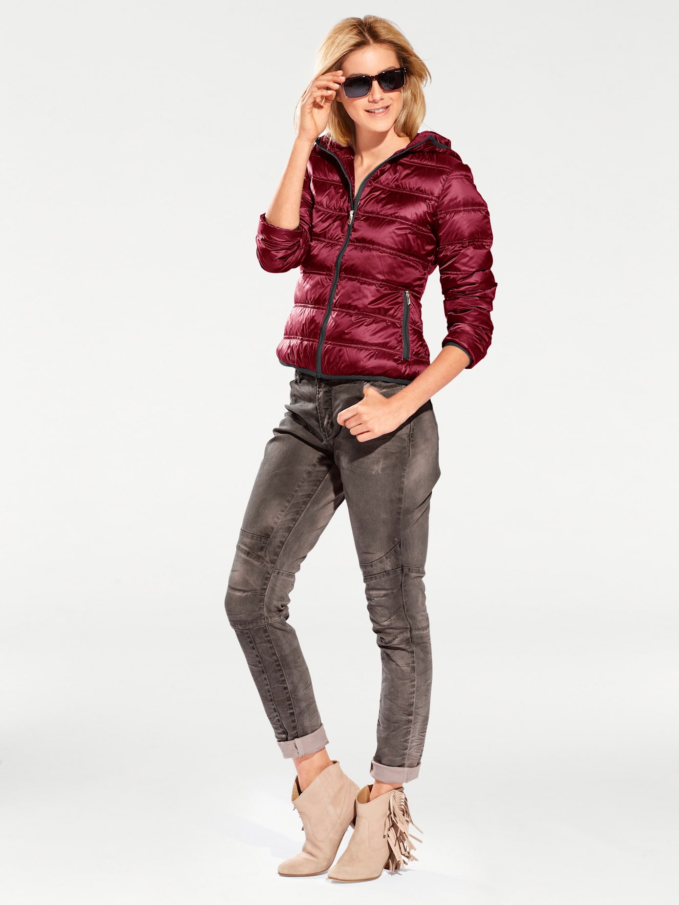 heine Daunenjacke, mit Kapuze heine Daunenjacke, mit Kapuze von heine