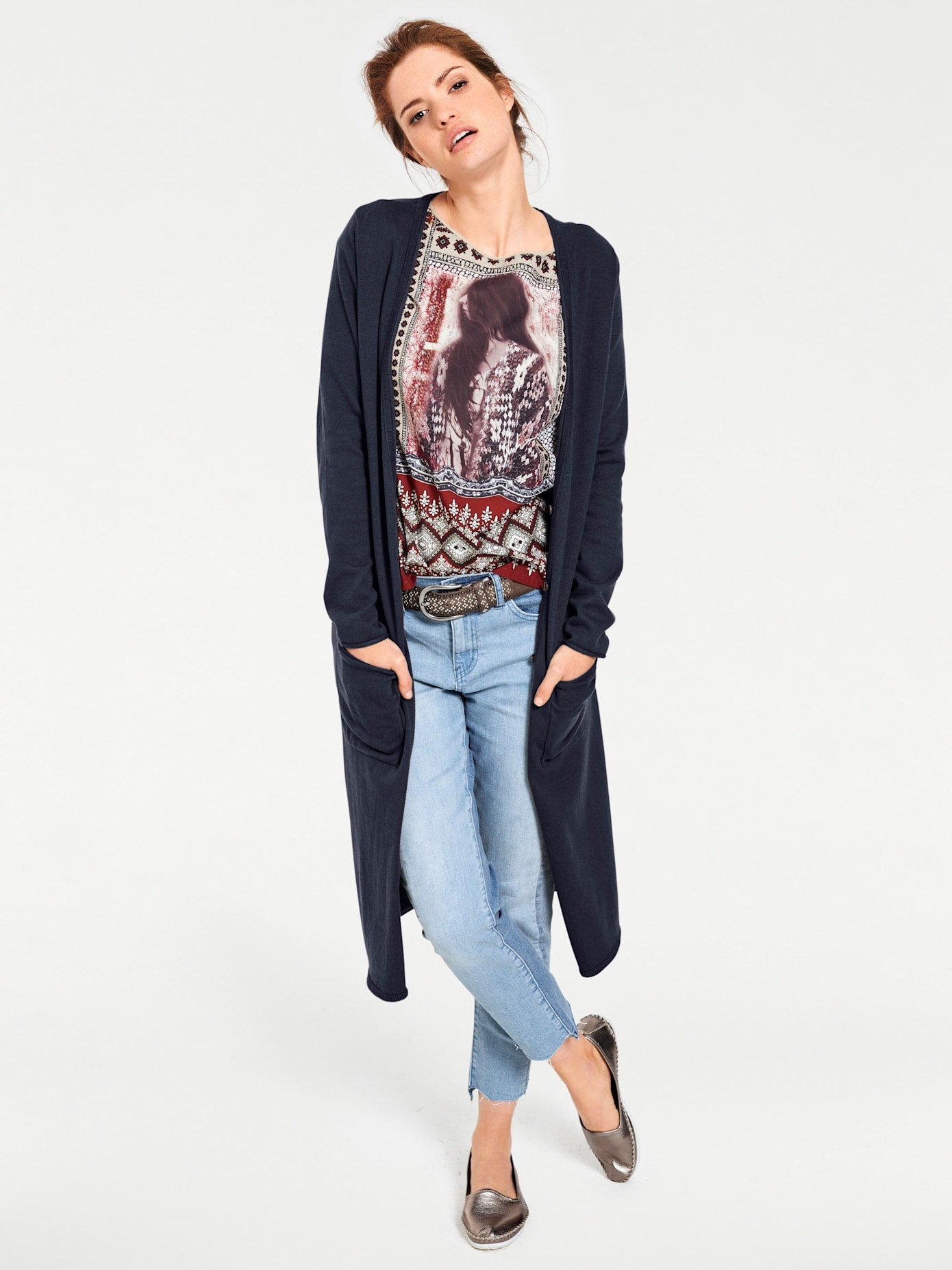 heine Longstrickjacke heine Longstrickjacke von heine
