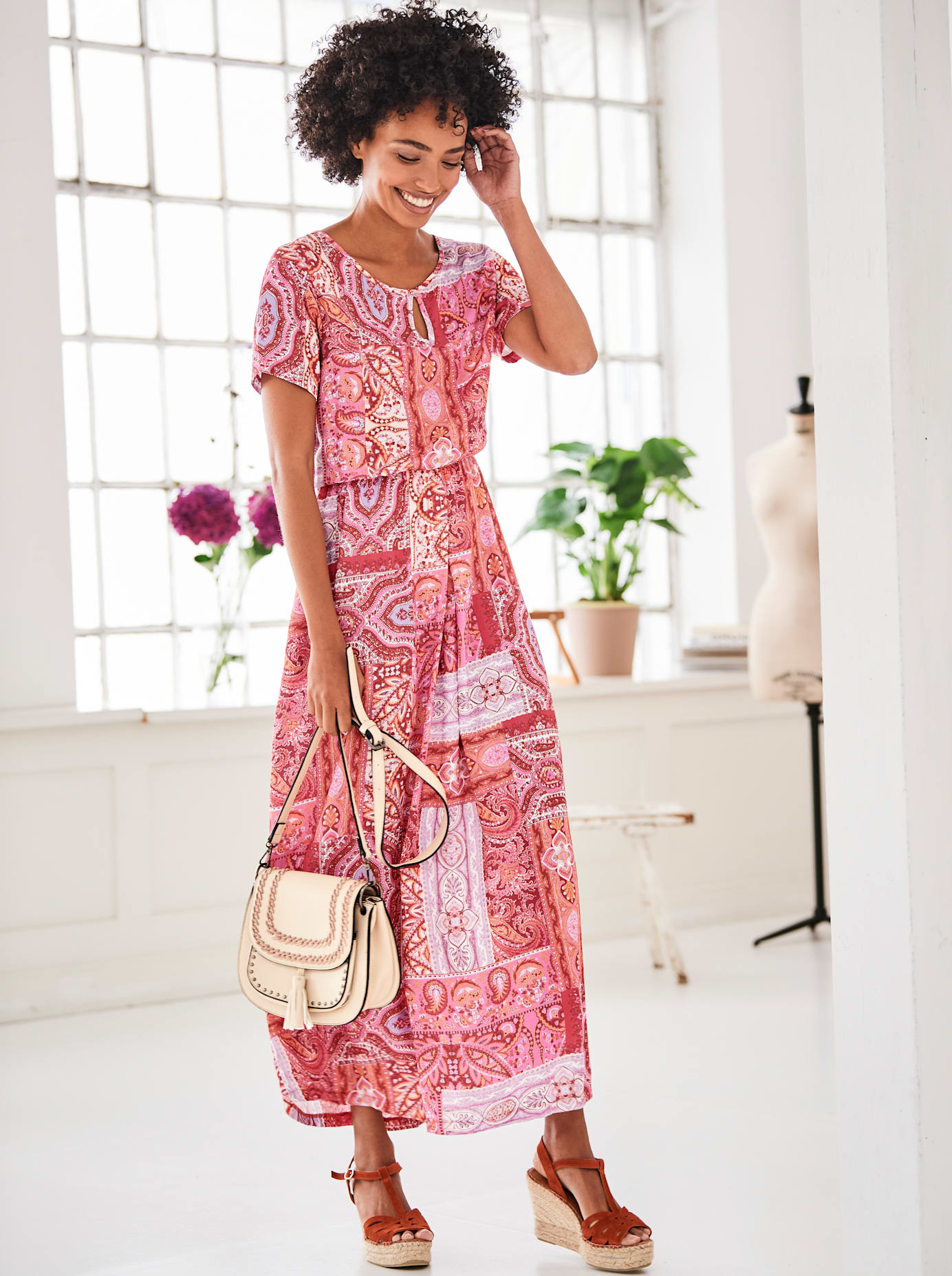 heine Maxikleid »Druck-Kleid« heine Maxikleid »Druck-Kleid« von heine