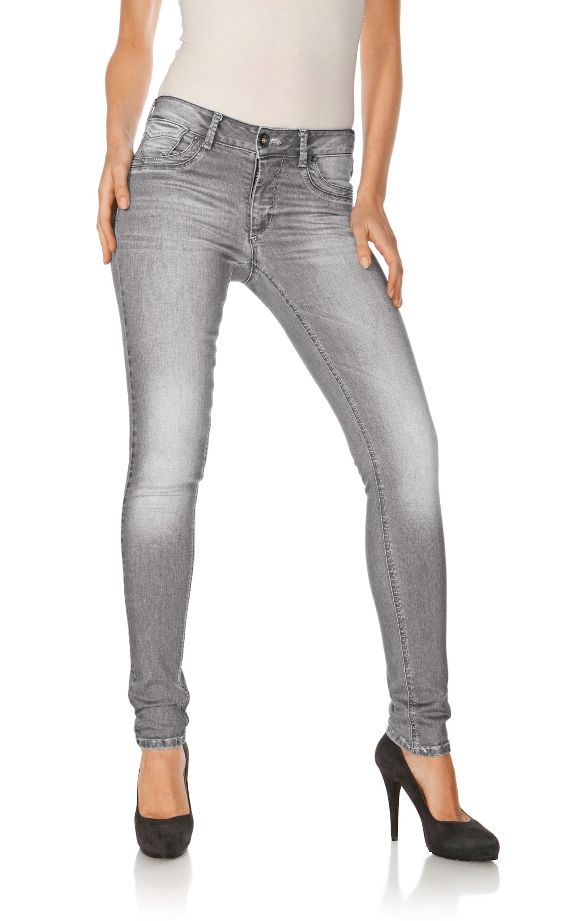 heine Röhrenjeans, (1 tlg.) heine Röhrenjeans, (1 tlg.) von heine