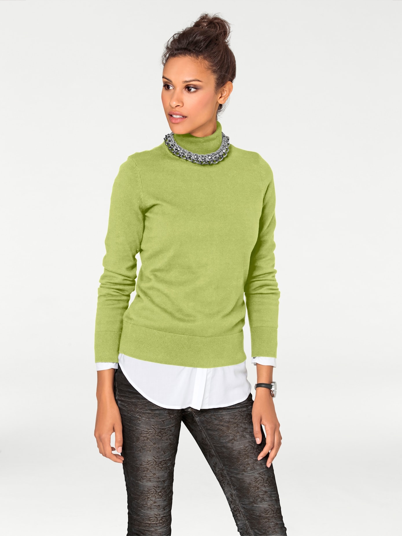 LINEA TESINI by heine Rollkragenpullover »Rollkragen-Pullover« von LINEA TESINI by heine