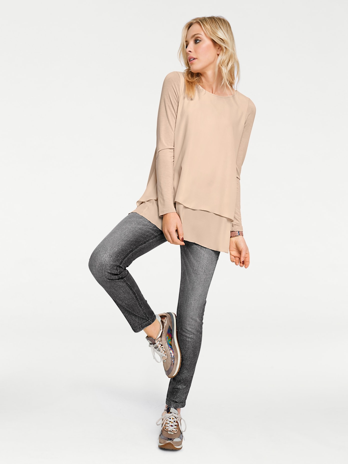 heine Rundhalsshirt »Rundhals-Shirt« heine Rundhalsshirt »Rundhals-Shirt« von heine