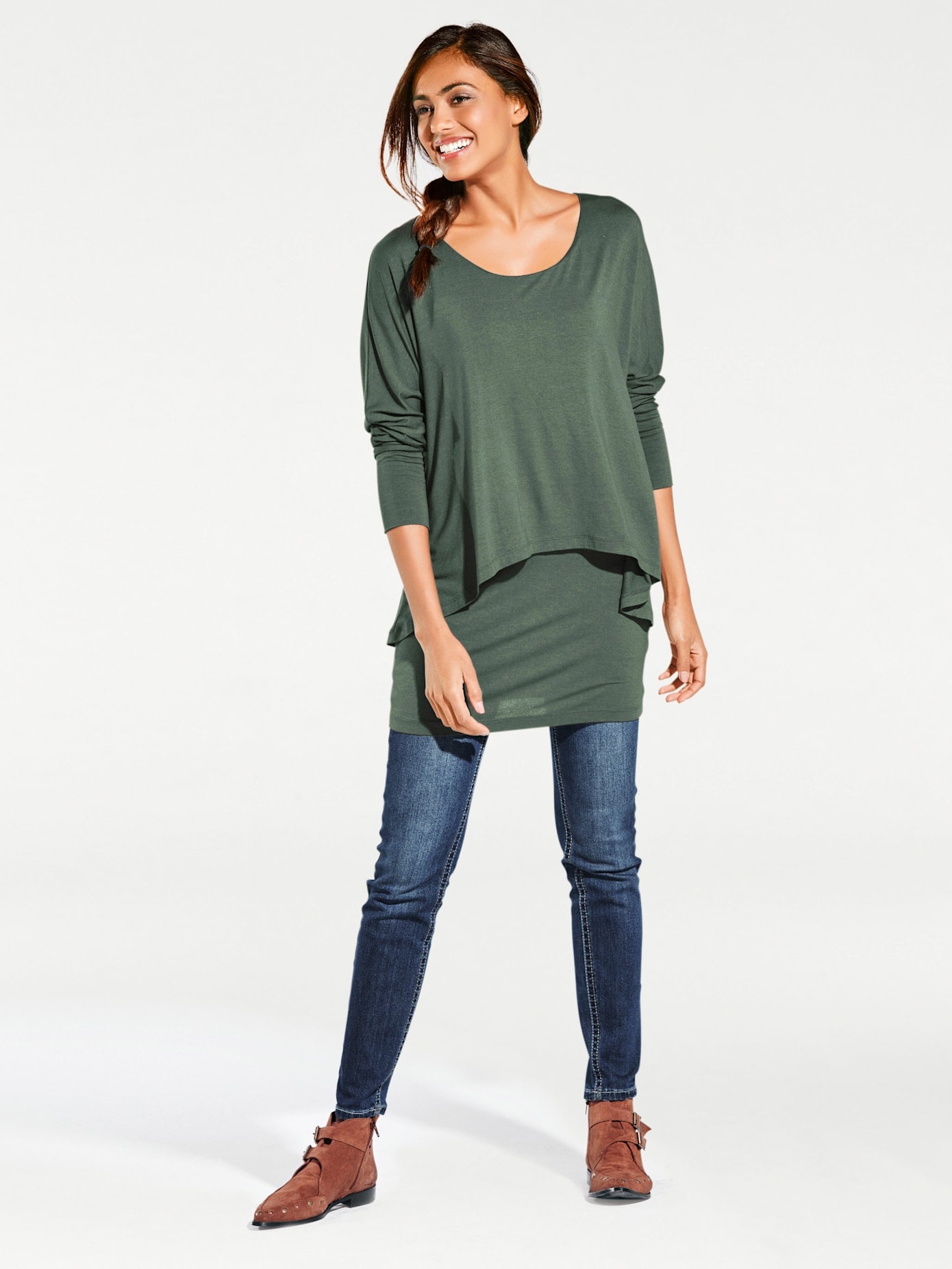 heine Rundhalsshirt »Rundhals-Shirt« heine Rundhalsshirt »Rundhals-Shirt« von heine