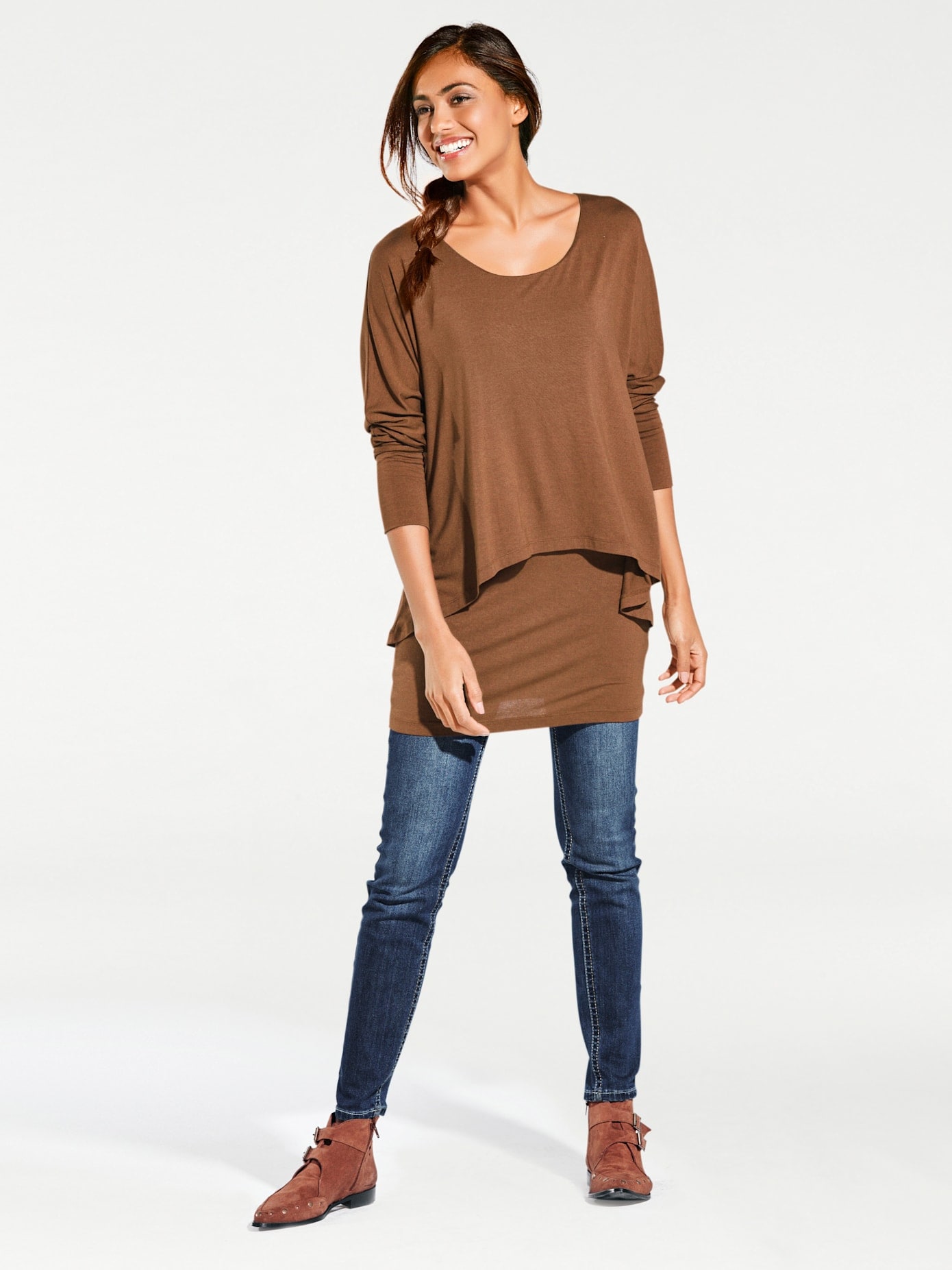 heine Rundhalsshirt »Rundhals-Shirt« heine Rundhalsshirt »Rundhals-Shirt« von heine