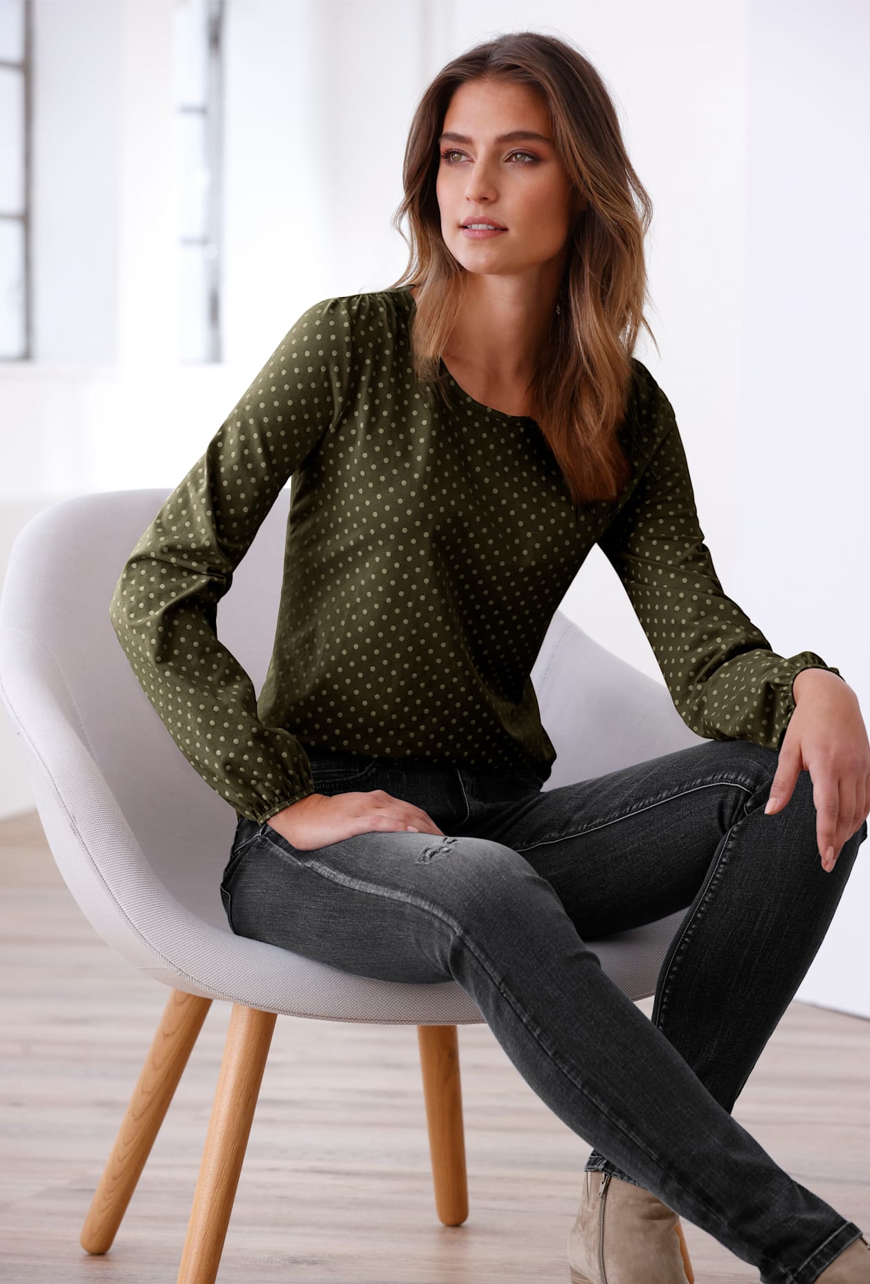 heine Rundhalsshirt »Shirt« heine Rundhalsshirt »Shirt« von heine