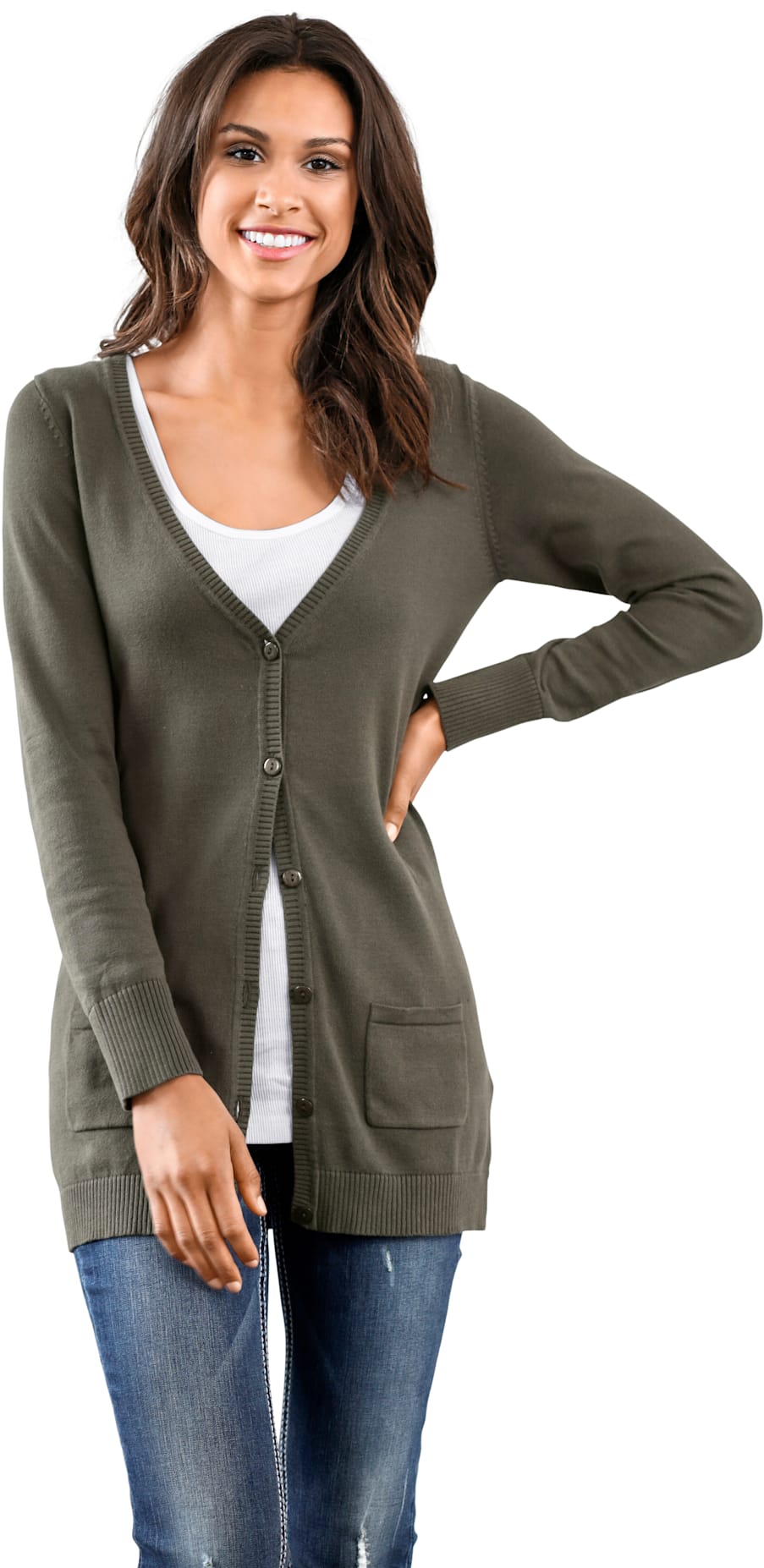 heine Strickjacke heine Strickjacke von heine