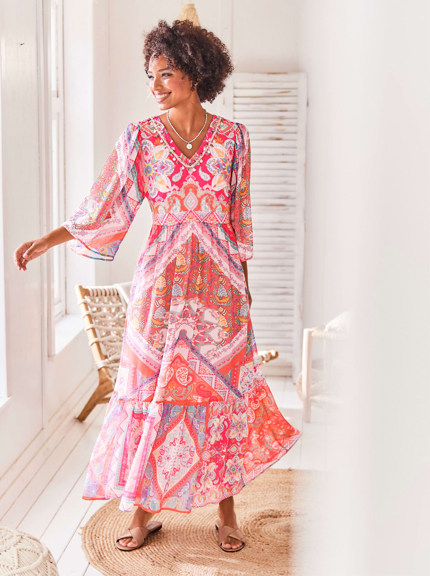 heine Maxikleid »Druck-Kleid« heine Maxikleid »Druck-Kleid« von heine