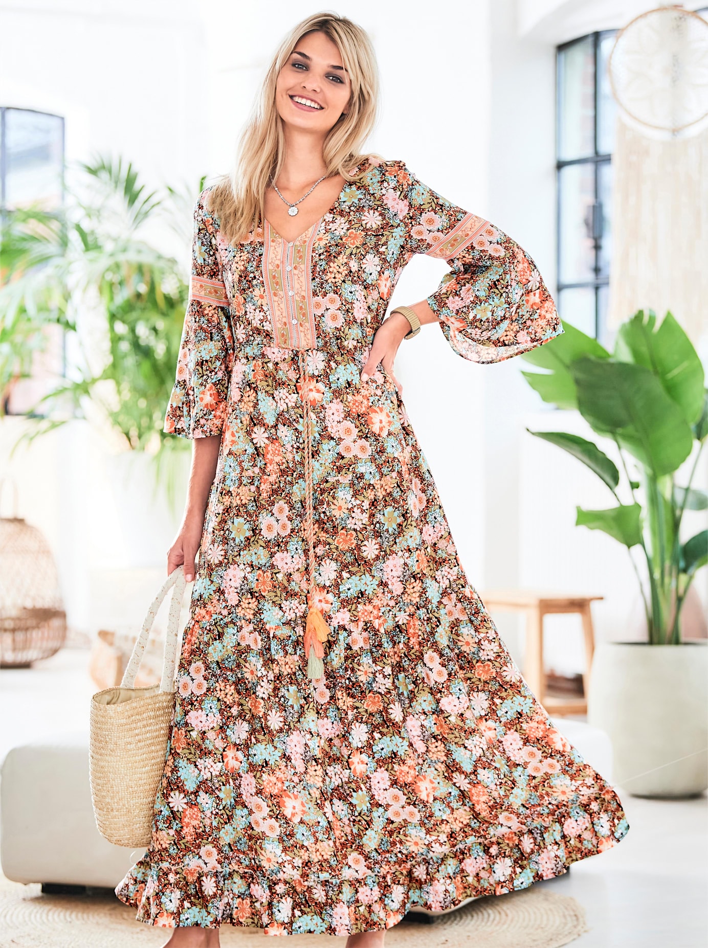heine Maxikleid »Druck-Kleid« heine Maxikleid »Druck-Kleid« von heine